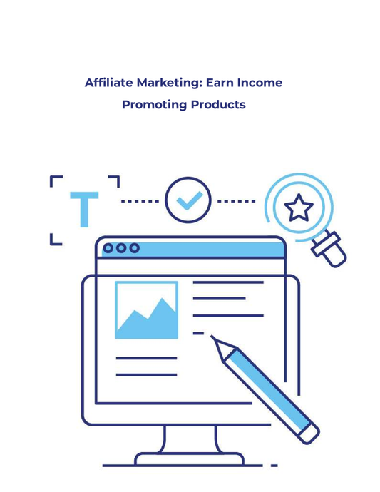 Affiliate Marketing : Earn Income Promoting Products (37 pgs.)