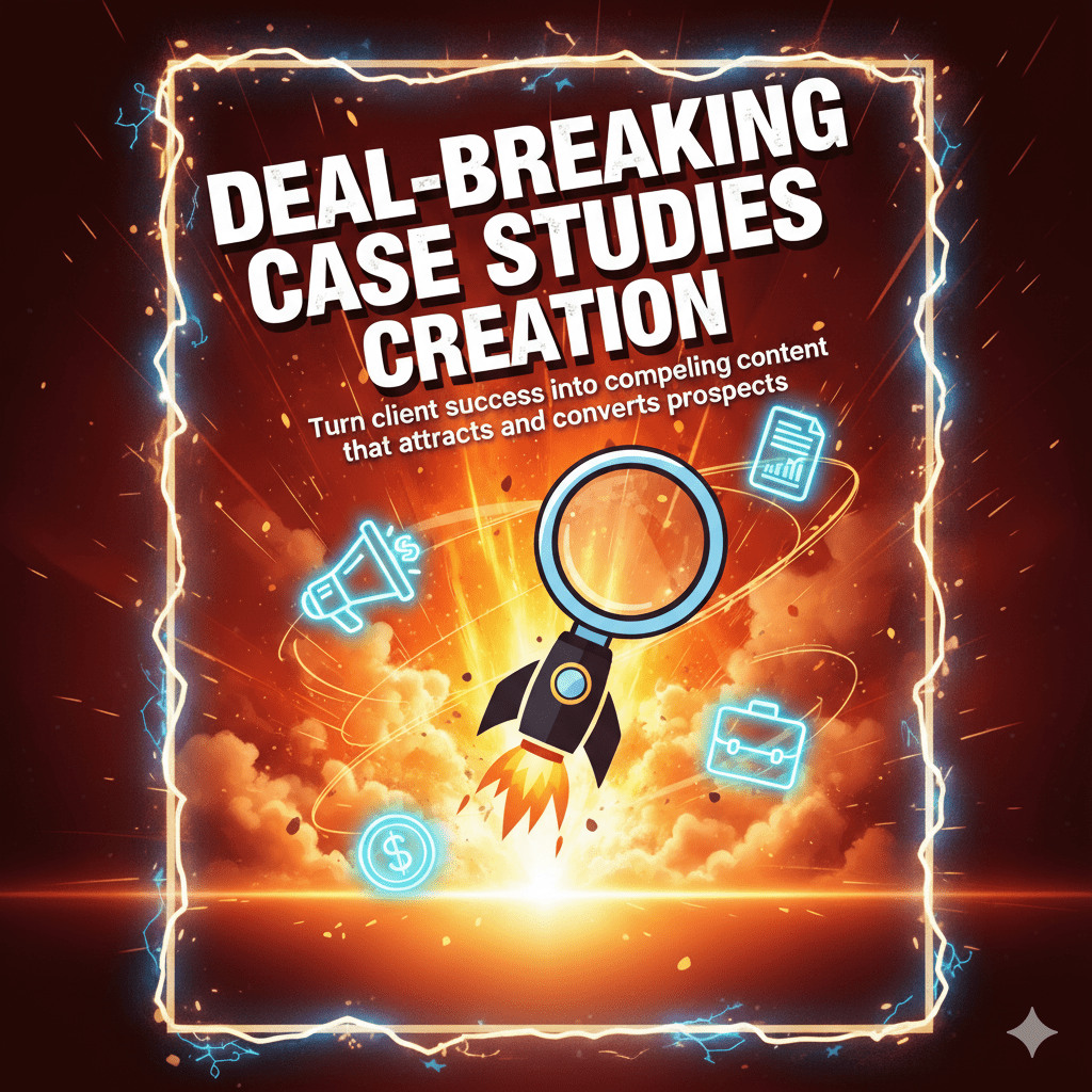 Deal - Breaking Case Studies Creation - Turn client success into compelling content that attracts and converts prospects. (61 pgs.) - Digimaster.store all_images Deal - Breaking Case Studies Creation - Turn client success into compelling content that attracts and converts prospects. (61 pgs.)
