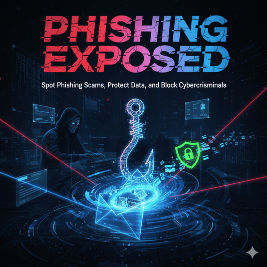 Phishing Exposed : Spot phishing scams, protect data, and block cybercriminals. (72 pgs.) - Digimaster.store all_images Phishing Exposed : Spot phishing scams, protect data, and block cybercriminals. (72 pgs.)