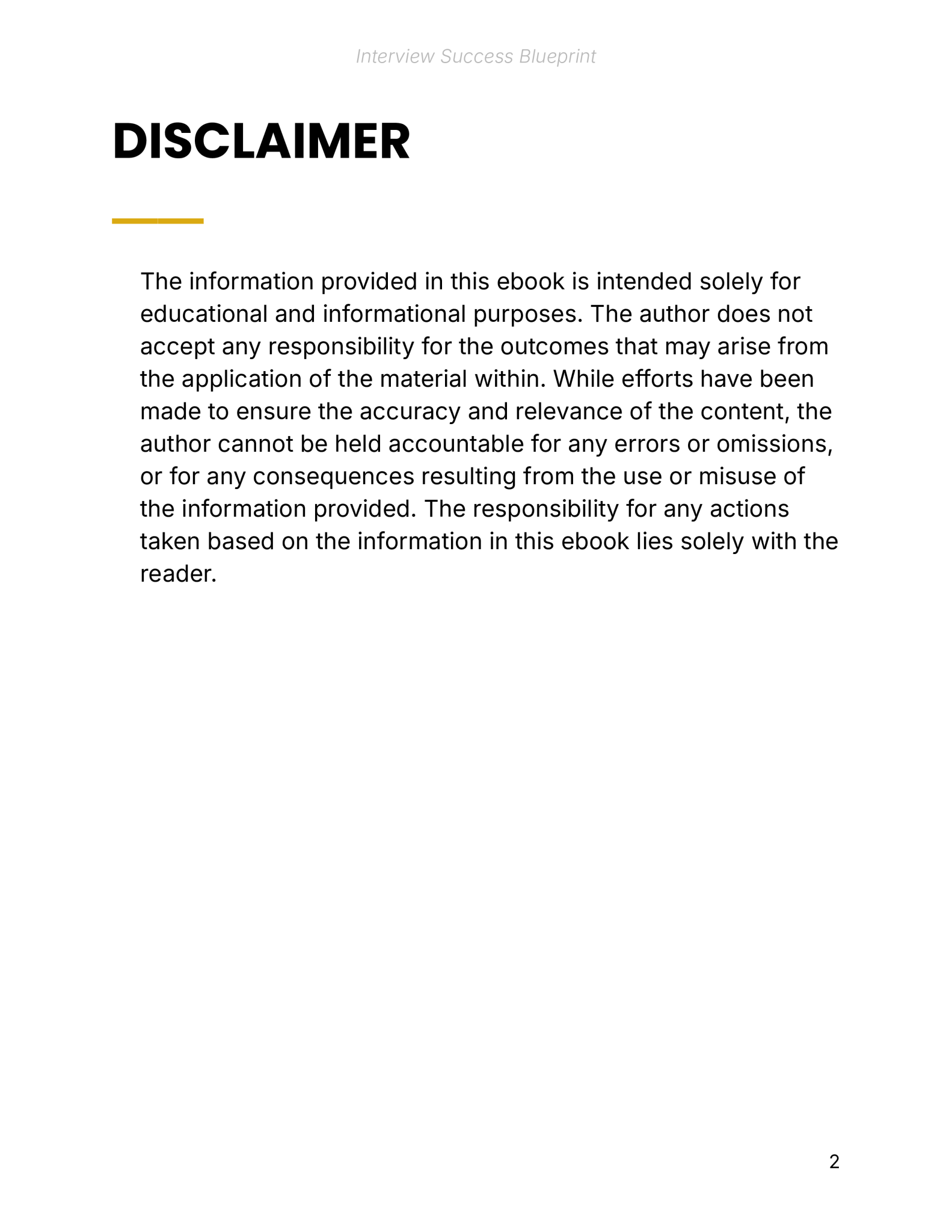 Interview Success Blueprint - Stand out and get hired with confidence. (60 pgs.) - Digimaster.store all_images Interview Success Blueprint - Stand out and get hired with confidence. (60 pgs.)