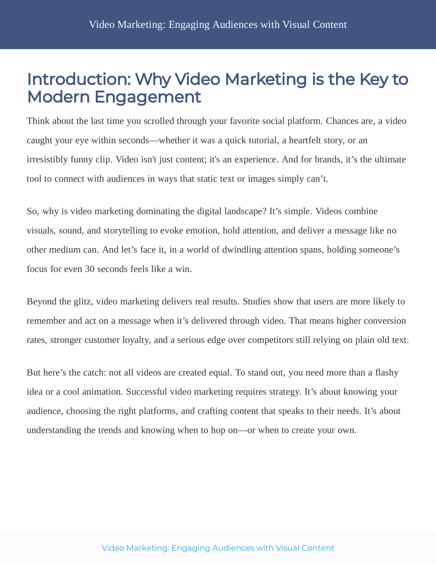 Video Marketing - Engaging Audiences with Visual Content (35 pgs.) - Digimaster.store all_images Video Marketing - Engaging Audiences with Visual Content (35 pgs.)