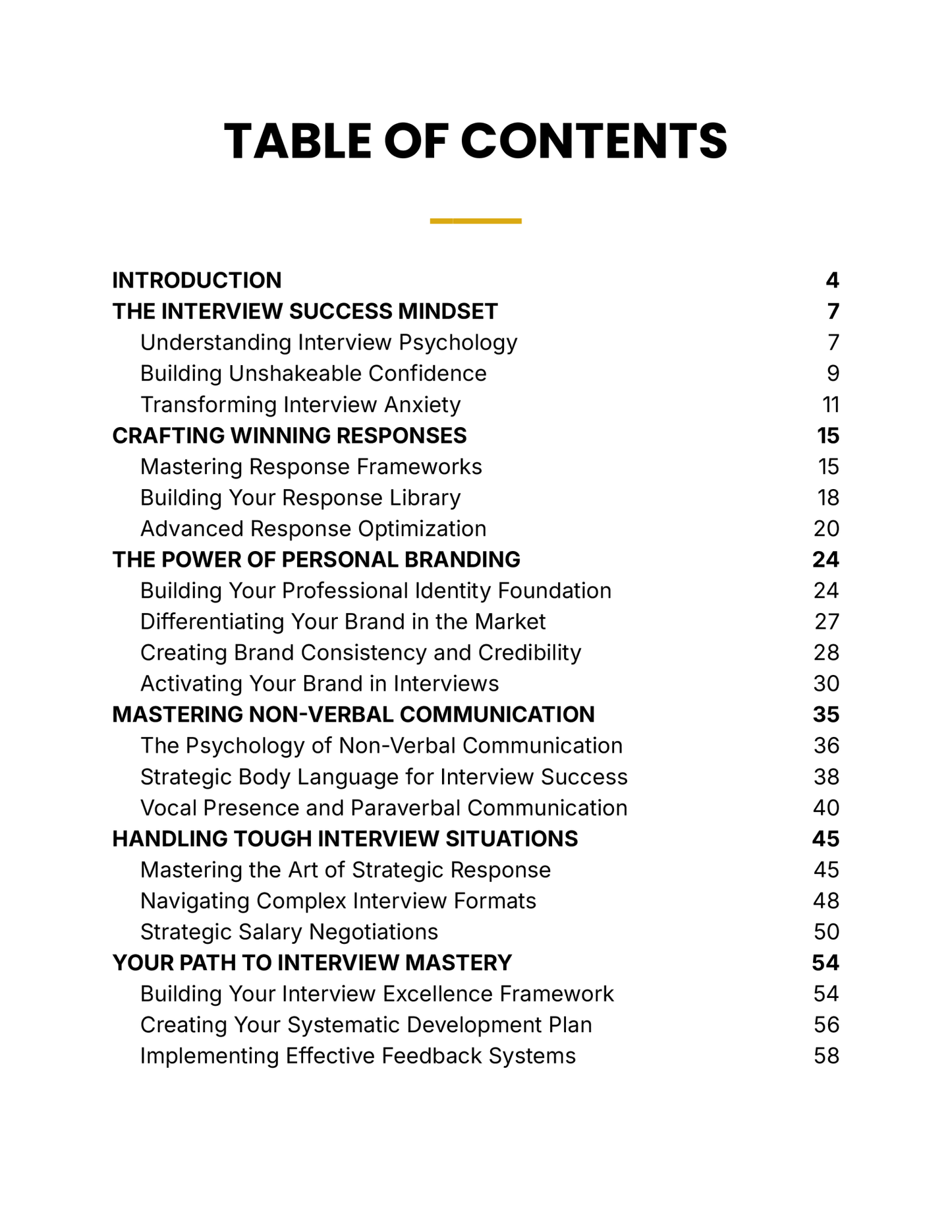 Interview Success Blueprint - Stand out and get hired with confidence. (60 pgs.) - Digimaster.store all_images Interview Success Blueprint - Stand out and get hired with confidence. (60 pgs.)