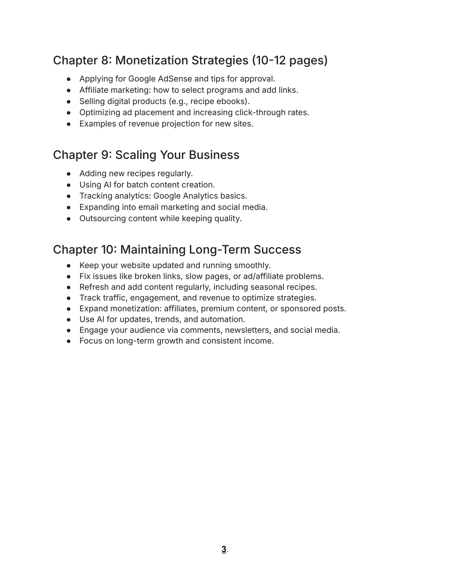 Build a $10,000 Passive Income Recipe Website in One Day Using AI - Digimaster.store all_images Build a $10,000 Passive Income Recipe Website in One Day Using AI